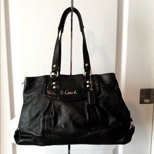 Coach Ashley Leather Satchel